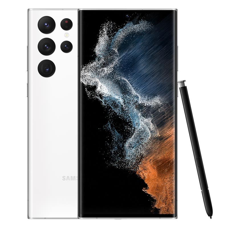Điện thoại Samsung Galaxy S22 Ultra 12 GB/256 GB (Trắng)