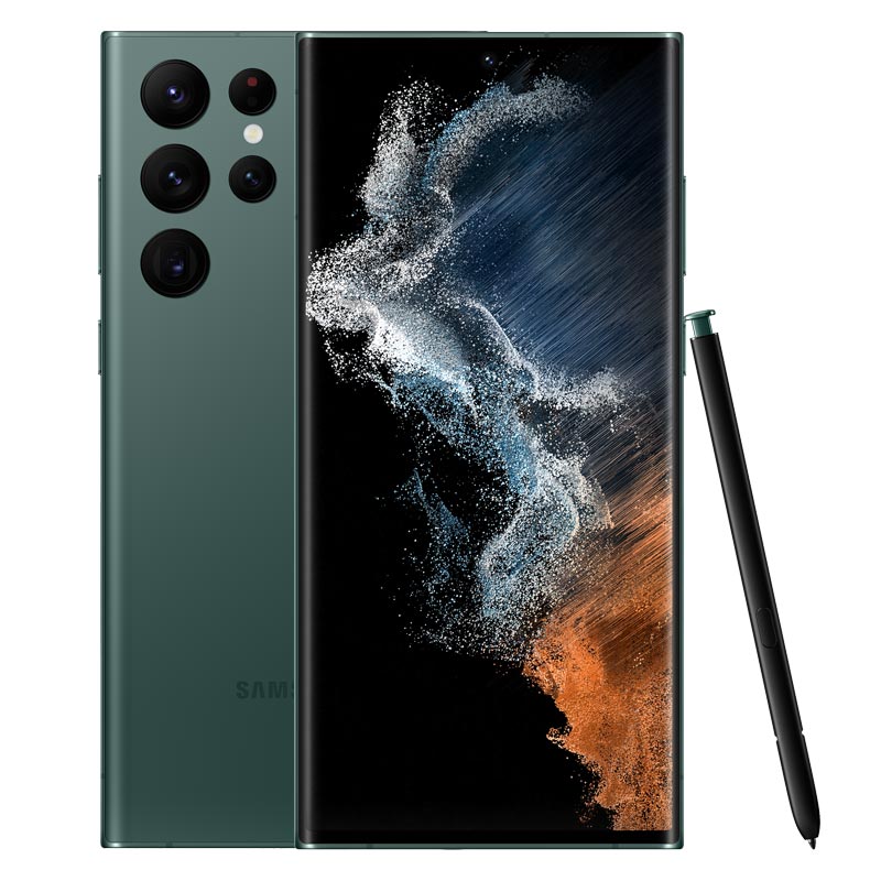Điện thoại Samsung Galaxy S22 Ultra 12 GB/512 GB (Xanh)